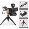 SMALLRIG L Plate L Bracket with Wooden Handle for Sony