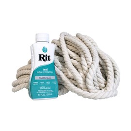 100% Cotton Rope Macrame & Rit Dye Kit 8 FL OZ - Bundle for Crafting Projects