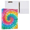 3 Ring Binder Tie Dye 1.5" Round Ring Binders View