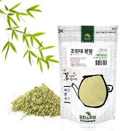 [Medicinal Korean Herbal Powder] 100% Natural Bamboo Leaf Powder/조릿대/대나무 잎 가루 (16 oz)
