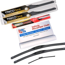 Performance Beam Wipers compatible with Dodge Durango 2021 (Set of 3) w/Rear Wiper Wiper Blades