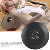 Dual USB Socket, Electric Recliner Chair Sofa Replacement Button Round