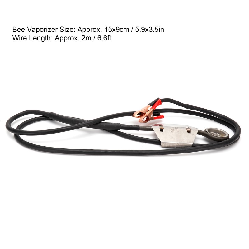 12V Beehive Electric Vaporizer Fumigator Mite Remover Beekeeping Accessory Tools