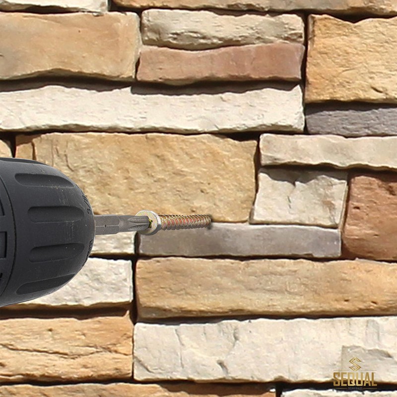 SEQUAL® 150mm (Pack of 20) Easy Drive Countersunk Direct Concrete