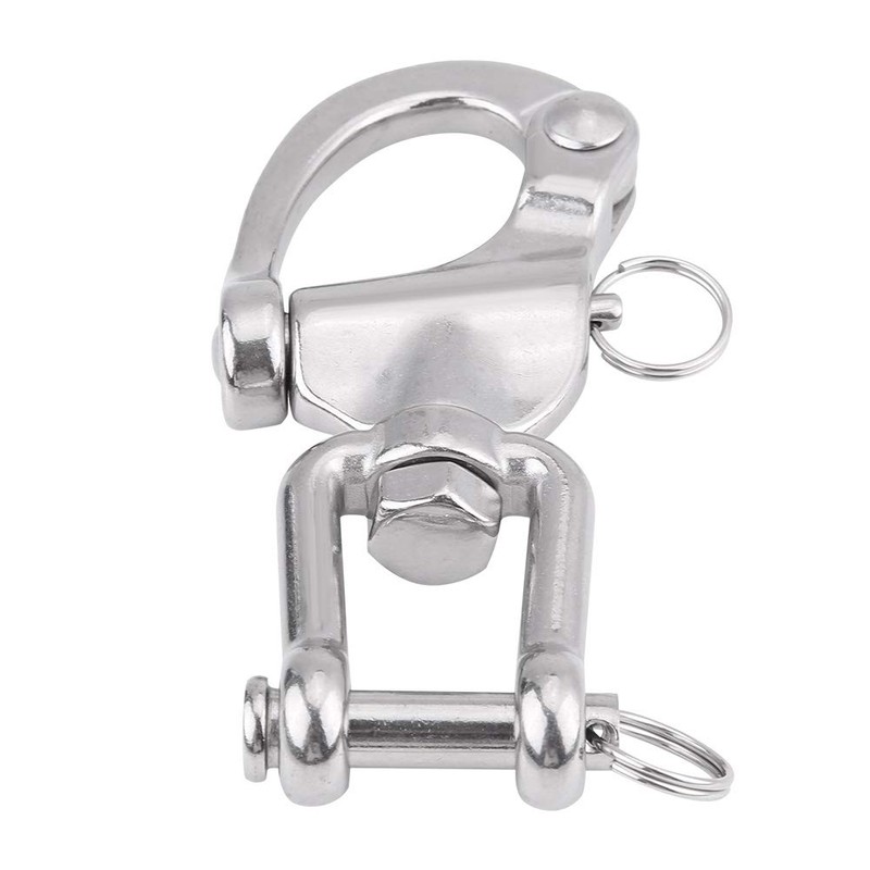 316 Stainless Steel Quick Release Snap Shackle Swivel Eye Snap