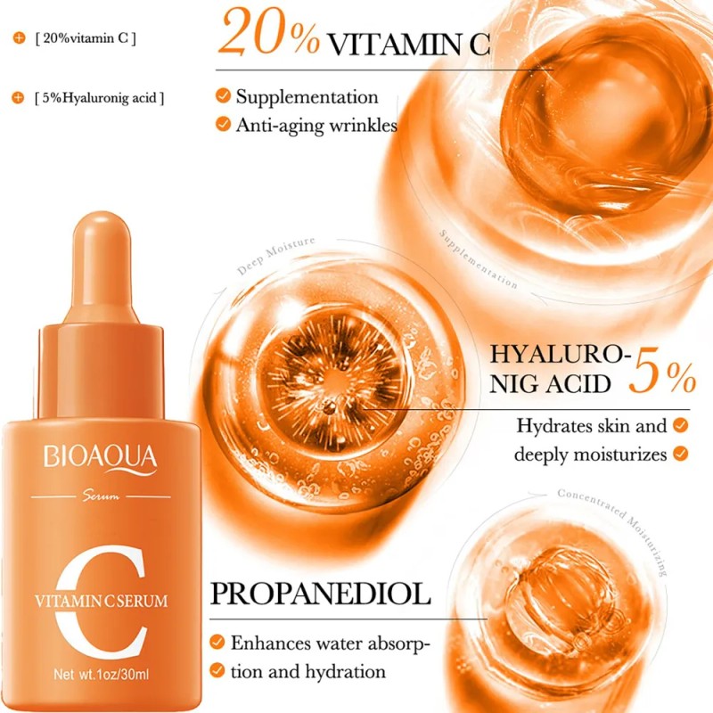 Crema Serum Despigmentante Vitamina C Paño Manchas Aclara Todo Tipo