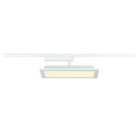 SLV 1 Phase System Light Panel Track / Spotlight, LED Spotlight, Ceiling Light, Rail System, Indoor Lighting / 3000 K 18 W 1800 lm White