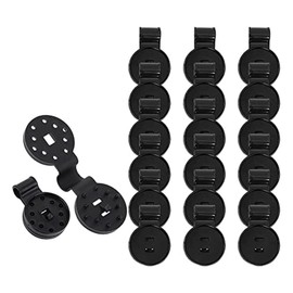 Elqubkan 100 Piece Shade Cloth Heavy Duty with Locking Handle Shade Cloth Plastic Clips Greenhouse Shade Cloth Fixing Clamp