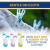 Strong Soft Grip Clothes Pegs for Washing Line Laundry Versatile