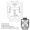 Weasch Fuse Relay Switch Kit, 12V 30A, 4 Pin SPST,