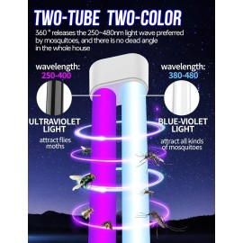 New Fi Bug Zapper Outdoor, Mosquito Zapper with LED Light, Fly Zapper Outdoor Indoor