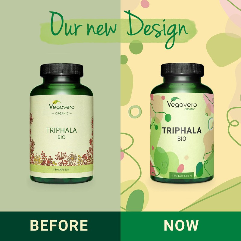 Vegavero Vegavero Pure Triphala Powder Organic 1300 mg | 180