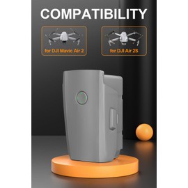 Homesuit Mavic Air 2S Battery, Compatible with DJI Mavic Air 2, and 2S Drone, 3500mAh 34 Mins Max Flight Time, Replace for DJI Air 2S Battery
