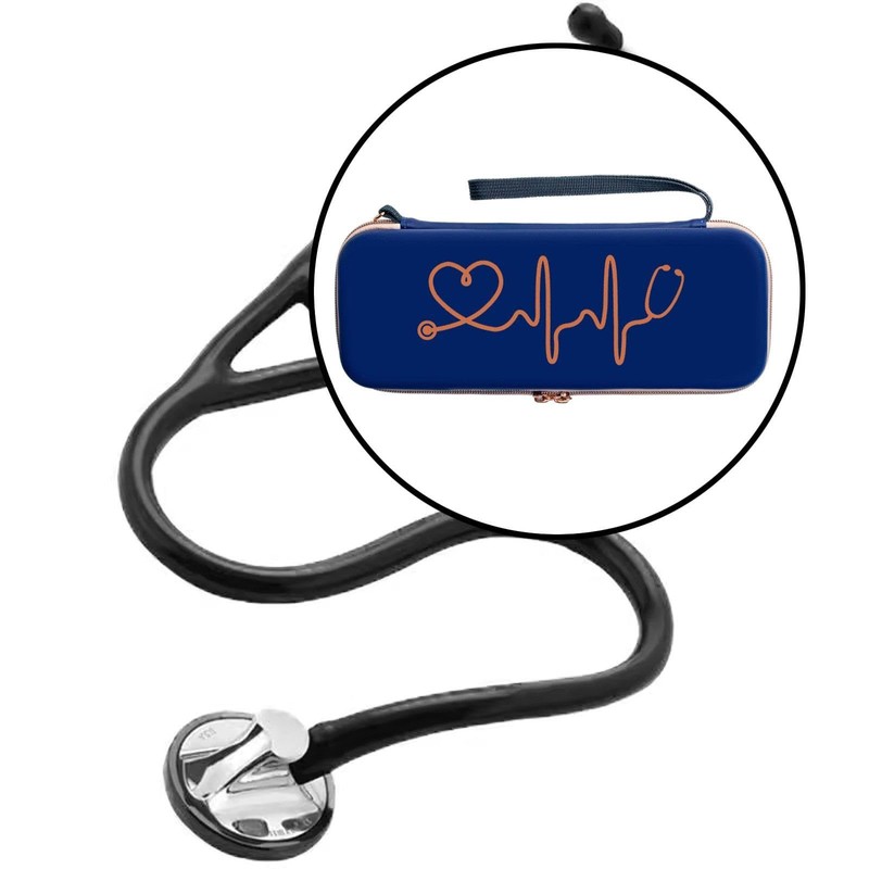 perfeclan Stethoscope Carrying Case Storage Box Portable, Wear Resistant, with