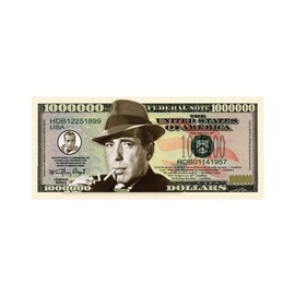 American Art Classics Pack of 5 - Humphrey Bogart Million Dollar Bill