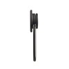 Croydex Stick 'n' Lock Toilet Roll Holder, Matt Black
