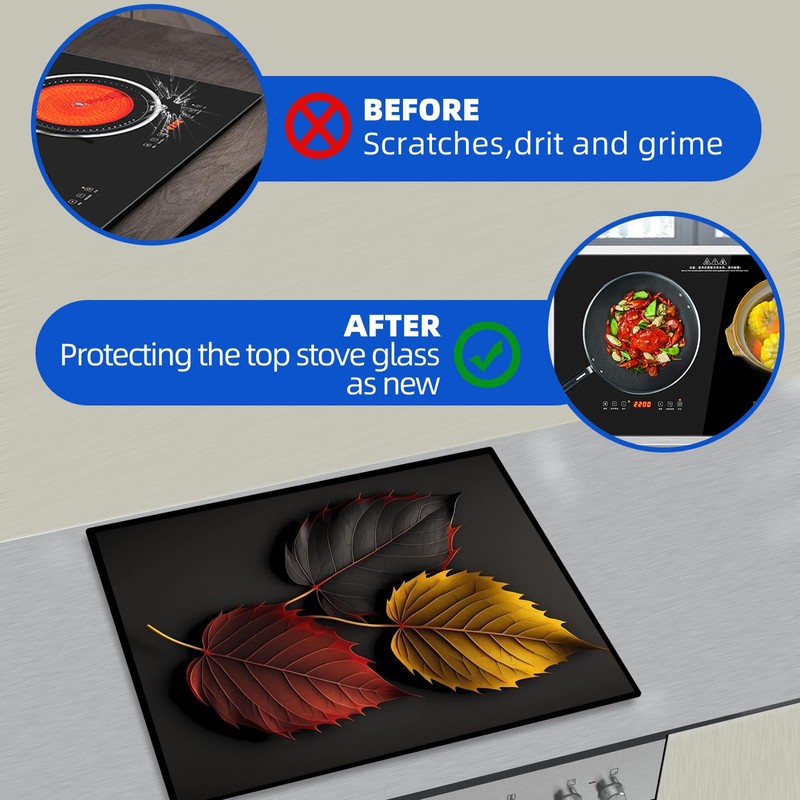 ONASCECY Electric Stove Cover 28" X 20"- Soft And Durable