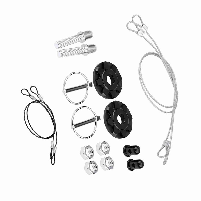 CNC Aluminum Alloy Car Racing Hood Pin Lock Appearance Kit
