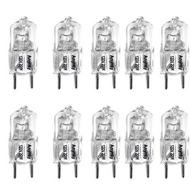 Anyray A1700X (10)-Pack 20 Watt Xenon G8 20w 120V T4 Light Bulbs JCD Type 120 Volt 20Watt Less Than 35mm or 1.38 Inch