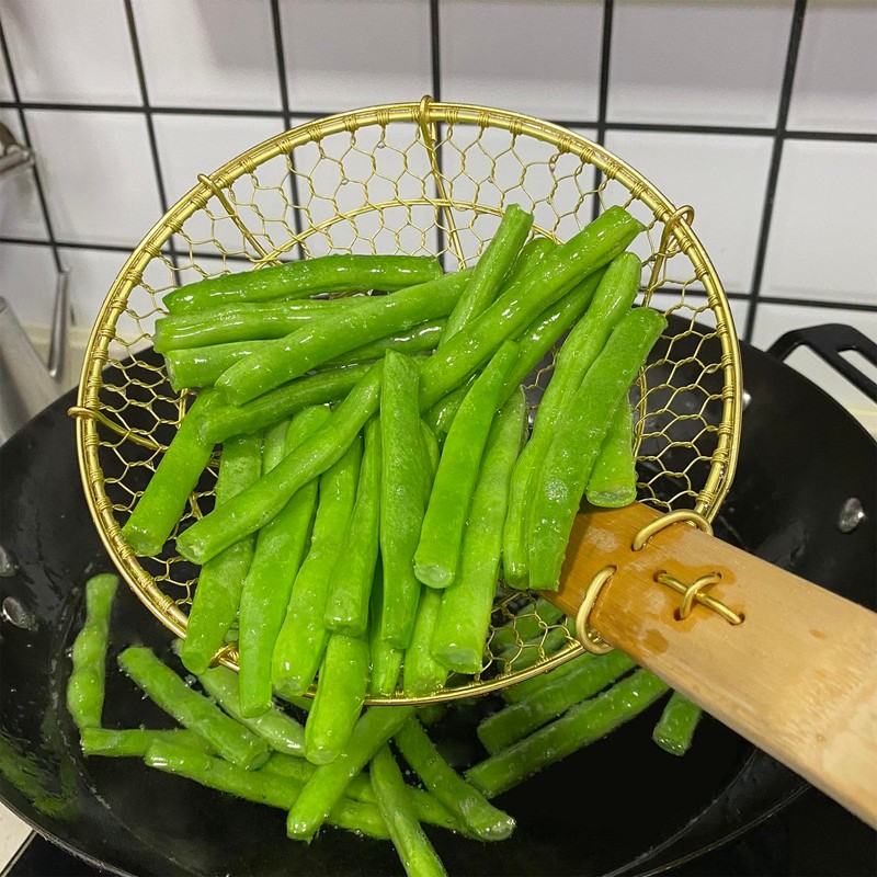 Round Brass Spider Strainer/Skimmer (7")