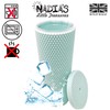 Nadia's Little Treasures Studded Cup Tumbler Straw Lid - Plastic