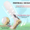 MENDENG Soccer Grip Socks 3 Pack Hospital Basketball Socks for