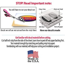 9xmarine Two Stingray Stickers for Boat Restoration - 10'' Long Each