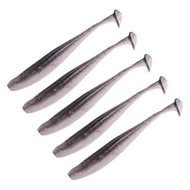 BESPORTBLE 5Pcs Fishing Baits Soft Plastic High Toughness Durable Freshwater Supplies for Bass Trout Catfish for Fishing Enthusiasts