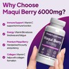 Maqui Berry Supplement 6000mg | with Vitamin C | Supports