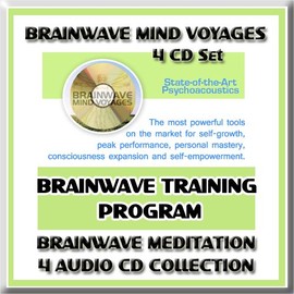 Brainwave Training Program 4 CD Set: BMV Brainwave Meditation Collection using Brainwave Entrainment Technology and Hemispheric Synchronization (4 CDs: Alpha Brainwave Training, Theta Brainwaves, Delta Brainwaves, Beta Brainwaves)
