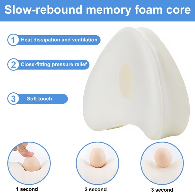 XZSKD Knee Pillow, Leg Pillows For Sleeping On Side, Revoget