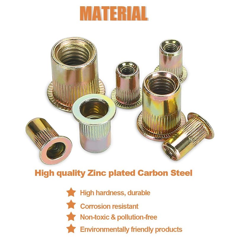YIYICO Rivet Nuts Blind Rivet Nuts Rivet Nuts M3 M4