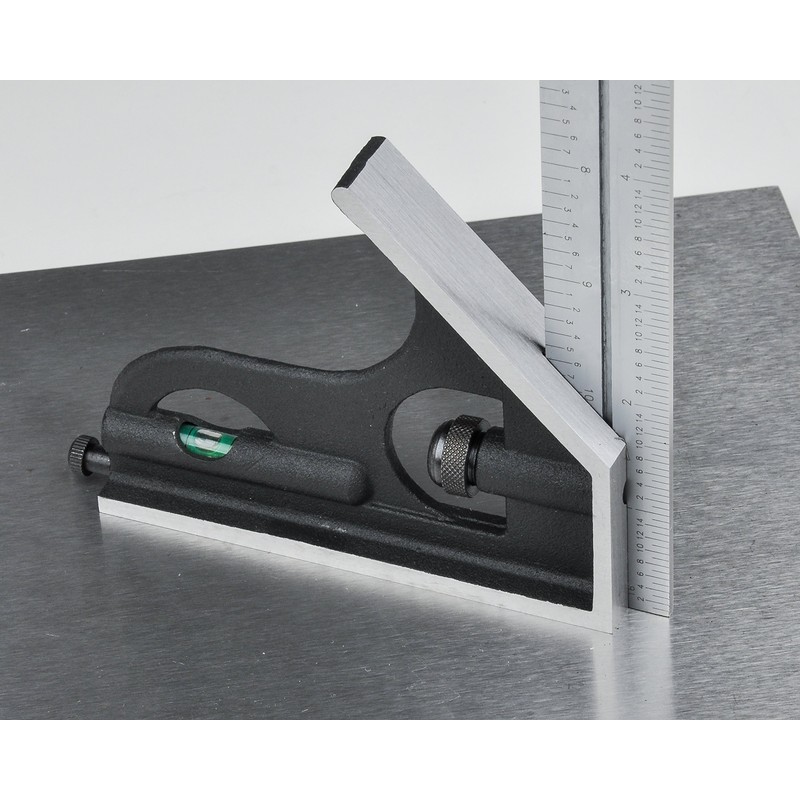 Fowler 52-370-012-0, 4 Piece Combination Square Set With 12" Blade