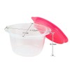 Inomata Kagaku “Rakuchin-Pack” Microwavable Containers, Microwavable With Lid Still On,