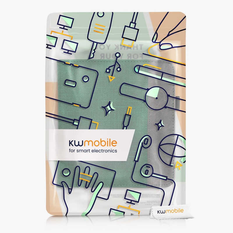 kwmobile Case Compatible with Tolino Vision 6 Case - Flip