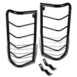 DNA Motoring TLG-011-BK Tail Light Cage Cover
