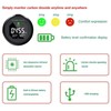 Air Quality Monitor Meter CO2 Temperature Humidity Detector Sound Light