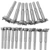 SHINEOFI 16pcs Woodworking Flat Drill Bit Efficient Hole Opening Durable