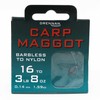 Drennan Carp Maggot Hooks To Nylon Barbless 16 To 3lb