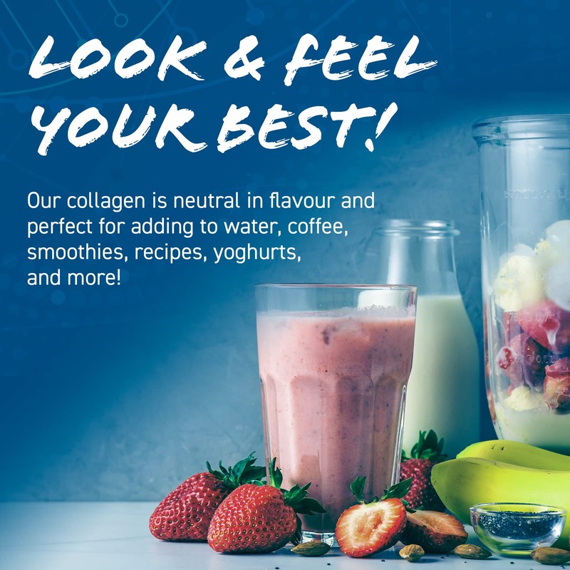 Applied Nutrition Marine Collagen Powder - Hydrolysed Collagen Protein, Healthy