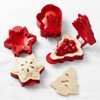 Jeeone Pie Molds Christmas Cookie Cutter Dough Press Mould Hand