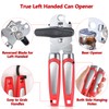 KYDIFS Left Handed Kitchen Scissors Shears and Can Opener, Peeler