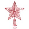 Weihnachtswunder® Tree Topper Red Star - Christmas Tree Topper Tree