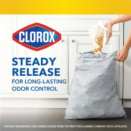 Glad Tall Kitchen Trash Bags ForceFlex Plus With Clorox, 13 Gallon, Lemon Fresh Bleach Scent 90 Count