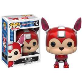 Funko POP Games: Mega Man - Rush Action Figure