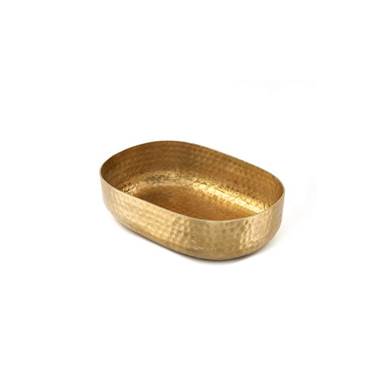 American Metalcraft ABHG69 - Cesta de entrada de aluminio martillado,