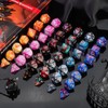 QMay DND Dice Sets - 6 X 7 Polyhedral Dice