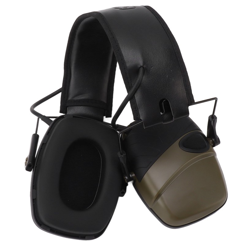 Walker Electronic Earmuffs Noise Cancellation Folding Hearing Protection Adjustable Earmuffs