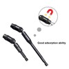 NIYATA 2 Pcs Magnetic Pivot Drill Bit Holder, 1/4" Hex