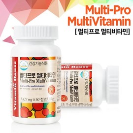 Vitamin House 비타민하우스 멀티프로멀티비타민 (60정) Vitamin House Multi Pro Multi Vitamin (60 Tablets)